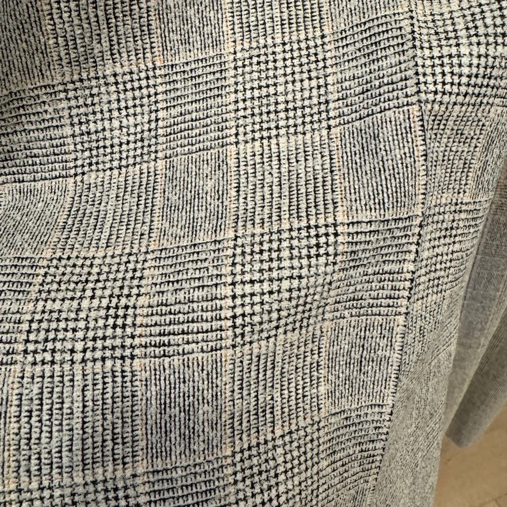 Lafayette 148 New York Sullivan Glen plaid wool blend boule’ Wide Leg Pants - Picture 7 of 16